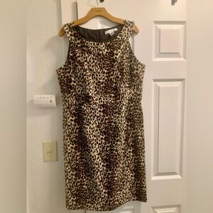 Animal print dress